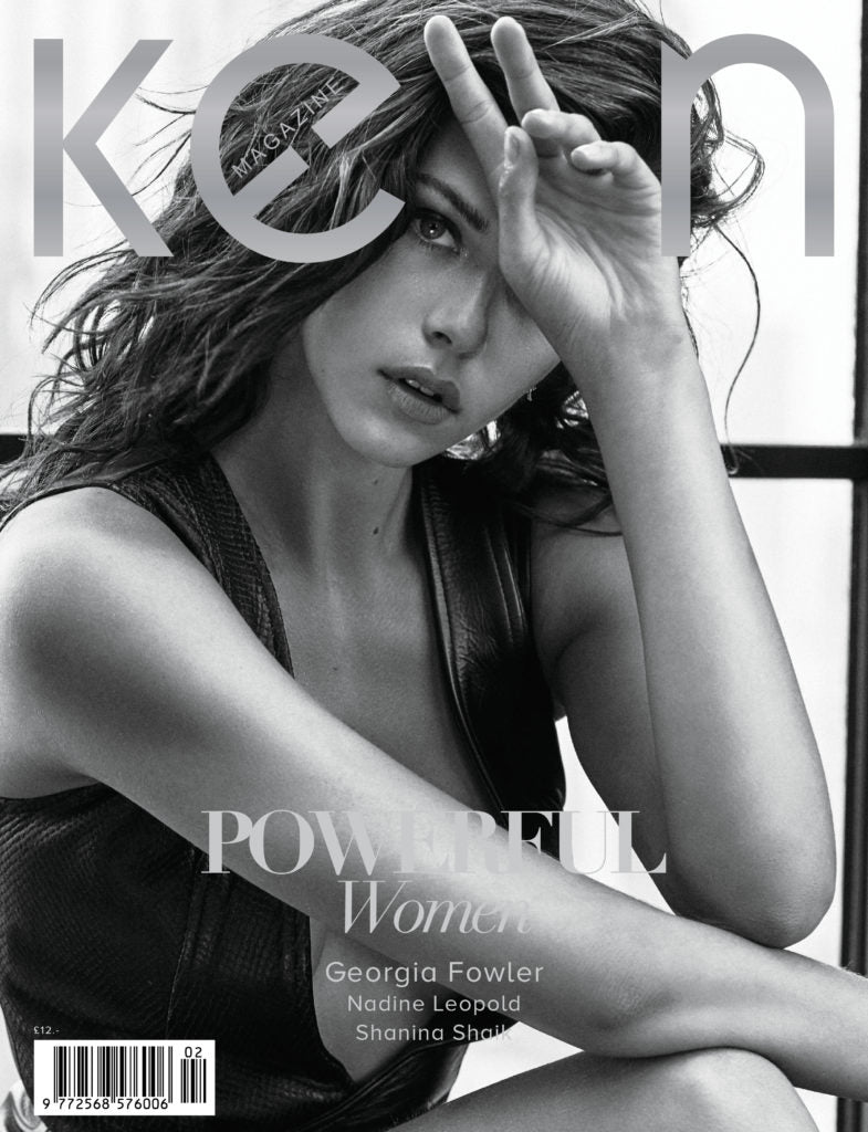Georgia Fowler Front Cover of KEEN Magazine